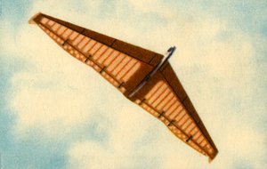 Flyvende vinge modellfly, 1932. av Unbekannt