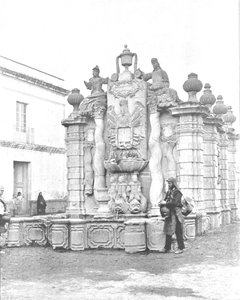 Fountain of the Falling Waters, Mexico City, Mexico, c1900. av Unbekannt