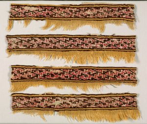 Fire kantstriper, ca. 1100-1400. av Unbekannt