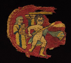 Fire segmenter fra en tunika, 650 - 750. av Unbekannt