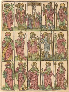 Fjorten hjelpehellige, ca. 1500. av Unbekannt