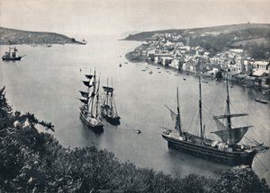 Fowey - Inngang til havnen, 1895 av Unbekannt