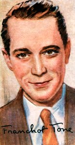 Franchot Tone, 1905-1968, amerikansk skuespiller, 1900-tallet av Unbekannt