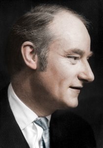 Francis Harry Compton Crick , britisk mikrobiolog, c1962 av Unbekannt