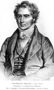 Francois Arago , fransk astronom, fysiker og statsmann, tidlig på 1800-tallet av Unbekannt