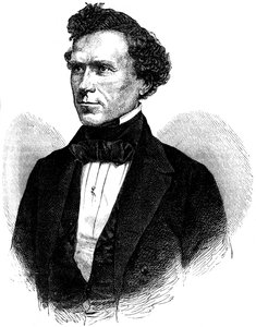 Franklin Pierce, 14. president i USA, c1880 av Unbekannt