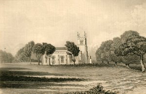 Frant kirke, 1835. av Unbekannt