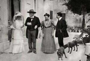 Frederic Mistral , fransk forfatter, 1906 av Unbekannt