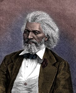 Frederick Douglass 1817-1895, amerikansk diplomat, avskaffelsesmann og forfatter, 1875 av Unbekannt