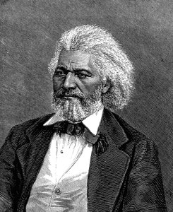 Frederick Douglass 1817-1895, amerikansk diplomat, avskaffelsesmann og forfatter, 1875 av Unbekannt