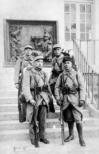Franske fremmedlegionærer, Algerie, c1910 av Unbekannt
