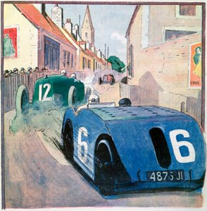 Fransk Grand Prix, Circuit de Touraine, Tours, Frankrike, 1923 av Unbekannt