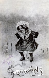 Fransk postkort, c1900 av Unbekannt