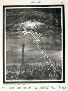 Fransk anti-prøyssisk tegneserie, 1871. av Unbekannt
