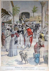 Fransklærere på besøk i Algerie i skoleferien, 1903 av Unbekannt