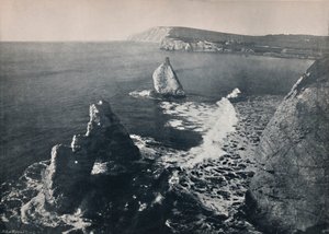 Freshwater Bay – Viser The Arched Rock., 1895 av Unbekannt