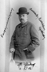 Friedrich Fyodor Fiedler, Übersetzer russischer Poesie, ca. 1906