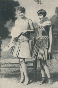 Frocks of Strips of Wood, c1935 av Unbekannt
