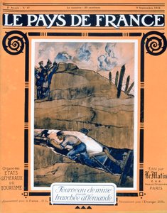 Forside av Le Pays de France, 9. september 1915 av Unbekannt