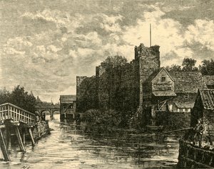 Foran Newark Castle, 1898. av Unbekannt