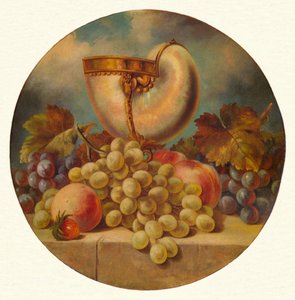 Fruit Piece, c1850, 1938 av Unbekannt
