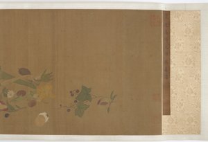 Frukt, grønnsaker, blomster og insekter, Ming-dynastiet, 1368-1644. av Unbekannt