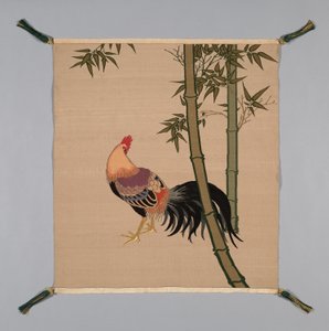 Fukusa gaveomslag, Japan, sen Edo-periode 1789-1868 Meiji-periode 1868-1912, 1800-tallet. av Unbekannt