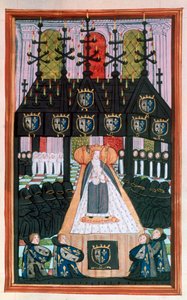 Begravelse til Anne av Bretagne, Notre Dame, Paris, 1514, 1500-tallet av Unbekannt