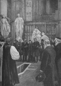 Begravelse av William Ewart Gladstone i Westminster Abbey, London, 1898 1906 av Unbekannt