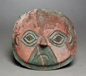 Funerary Mask, 1200-1500. av Unbekannt