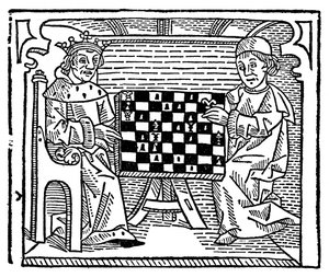 Spill og spill av sjakk, 1474 1956 av Unbekannt