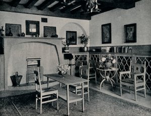Garden Corner, c1907 av Unbekannt