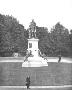 Garfield Statue, Washington DC, USA, c1900. av Unbekannt
