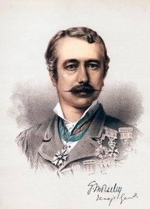 Garnet Joseph Wolseley, Viscount Wolseley, irskfødt britisk soldat, c1880 av Unbekannt