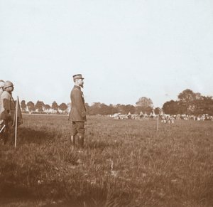 General Henri Gouraud, Chalons, Marne, Nord-Frankrike, c1914-c1918. av Unbekannt