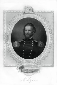 General Nathaniel Lyon, unionsgeneral i den amerikanske borgerkrigen, 1862-1867 av Unbekannt