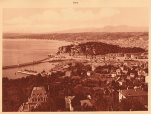 General View of Nice, 1930. av Unbekannt