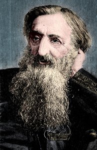 General William Booth, evangelisk sosialarbeider og grunnlegger av Frelsesarmeen, 1894 av Unbekannt