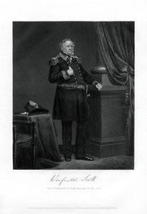 General Winfield Scott , USAs hærgeneral, diplomat og presidentkandidat, 1862-1867 av Unbekannt