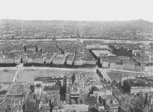 Generell oversikt, Lyons, Frankrike, 1895. av Unbekannt