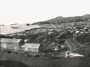 Generell utsikt over Funchal, Madeira, Portugal, 1895. av Unbekannt