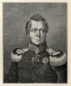 Feltmarskalk August grev Neidhardt von Gneisenau 1760-1831. av Unbekannt