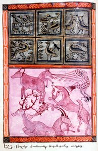 Genesis: skapelsen av dyrene av Unbekannt