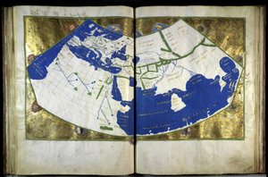 Geographia av Ptolemaios, ca 1454 av Unbekannt