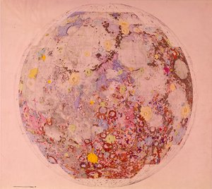 Geologisk kart over månen, 1967 av Unbekannt