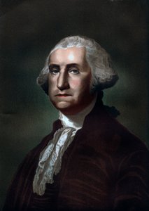 George Washington 1732-1799, første president i USA, 1837 av Unbekannt