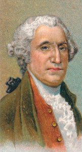 George Washington 1732-99, første president i USA, 1924 av Unbekannt