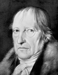 George Wilhlem Friedrich Hegel , tysk filosof av Unbekannt