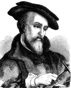 Georgius Agricola 1494-1555, tysk lege, mineralog og metallurg, 1881 av Unbekannt