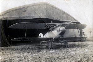 Tyske Albatros DV, Souilly, Frankrike, 2. januar 1918 av Unbekannt